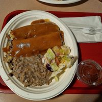 Enchilladas at Pokez in San Diego