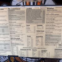Menu  at Pokez in San Diego