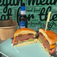 Burguer Tehucan at Rúkula Vegan Food in Malaga