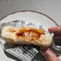 Arepa Sobresada at Rúkula Vegan Food in Malaga