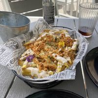 Tofu Fries  at Rúkula Vegan Food in Malaga