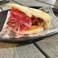 Arepa  at Rúkula Vegan Food in Malaga