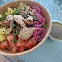 Poke Bowl at Rúkula Vegan Food in Malaga
