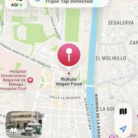 Location   at Rúkula Vegan Food in Malaga