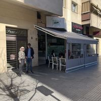 Outside and the inside!?   at Rúkula Vegan Food in Malaga