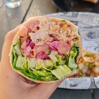 Caesar wrap at Rúkula Vegan Food in Malaga