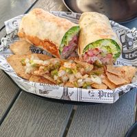 Caesar wrap at Rúkula Vegan Food in Malaga