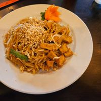 Pad Thai with tofu at Bangkok Thai Kitchen in Avon