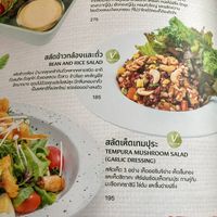 Menu  at Ohkajhu Organic Restaurant in Pattaya