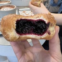 Inside donut   at Buddy Buddy in Paris