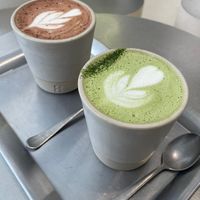 Matcha & praliné chocolat   at Buddy Buddy in Paris