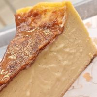 Almond custard, bourdon vanilla, soy, almond butter praline (gluten-free) at Buddy Buddy in Paris