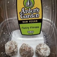 Fuzzy Kisses, great vegan snack! at Arden's Garden in East Point