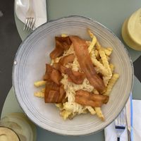 Dirty fries   at Oásis da Lagoa in Vila Nova De Santo Andre