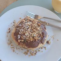 Panquecas at Oásis da Lagoa in Vila Nova De Santo Andre