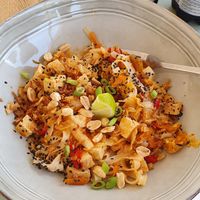 Pad Thai at Oásis da Lagoa in Vila Nova De Santo Andre