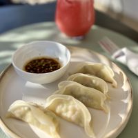 Dumplings   at Oásis da Lagoa in Vila Nova De Santo Andre