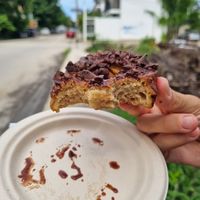 Gluten free donut  at The Better Donut - temporarily closed in Tulum