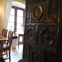 Kachelofen  at Restaurant 7 Raben in Bad Duerkheim