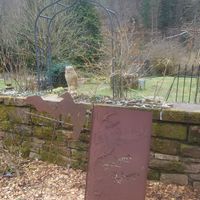 Garden decor at Restaurant 7 Raben in Bad Duerkheim