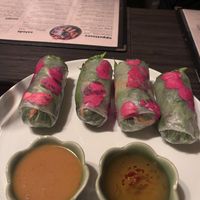 Summer rolls   at Supannee House of Thai Restaurant & Catering in San Diego