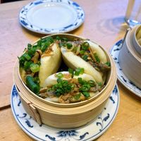 Mushroom buns — must have !  at Boke Bowl in Portland