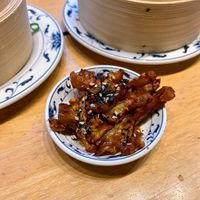 Fried pears  at Boke Bowl in Portland