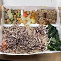 Daily special box ($100)  at Vegetsai Vegan Bento - 蔡老師蔬食便當中正店 in Taipei