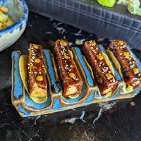 Tofu taquitos at SUSHISAMBA in Dubai