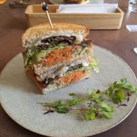 Avocado Sandwich at Cafe Gallery Sun 燦 in Kyoto