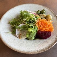 Salad included   at Cafe Gallery Sun 燦 in Kyoto