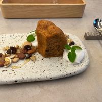 Carrot cakee  at Cafe Gallery Sun 燦 in Kyoto