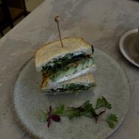 アボカドサンド(avocado sandwich)  at Cafe Gallery Sun 燦 in Kyoto