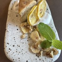 Went back again and had this yummy banana cake! ❤️  at Cafe Gallery Sun 燦 in Kyoto