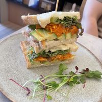 avocado sandwich  at Cafe Gallery Sun 燦 in Kyoto