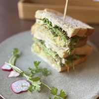 Avocado sandwich 👌🏼  at Cafe Gallery Sun 燦 in Kyoto