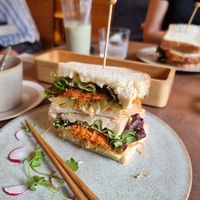 Avocado Cheese Sandwich at Cafe Gallery Sun 燦 in Kyoto