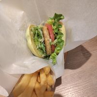  at Mos Burger - Kyoto Nijo Station in Kyoto