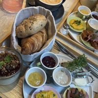 goldstück breakfast   at Café "das Goldstück" in Vienna