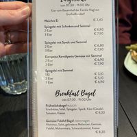 Speisekarte  at Sinnstifterei in Gleisdorf