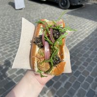 Filet’o’tofish bun  at Pianta in Brussels