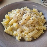 Cauliflower Pasta with almonds at Ribollita in Coburg
