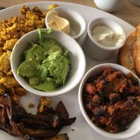 Global tribe special breakfast  at Global Tribe Cafe in Leeds