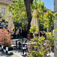 Outside seating   at FARE - Bar in Pristina