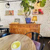 Matcha latte   at FARE - Bar in Pristina