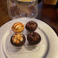 Triple chocolate, Salted Caramel and Somethin like a snicker. 😋  at veegmyeats in Bloomfield