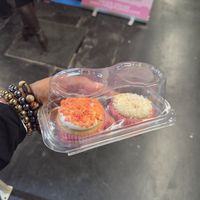 Pineapple coconut and Strawberry shortcake at veegmyeats in Bloomfield