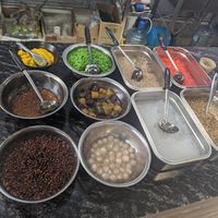 Chè ingredients at Vivu Chè in Nha Trang