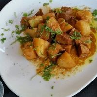 tofu with vegetables  at Buddha Soul in Venice