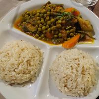 Mix veggie curry (vegan) at Buddha Soul in Venice